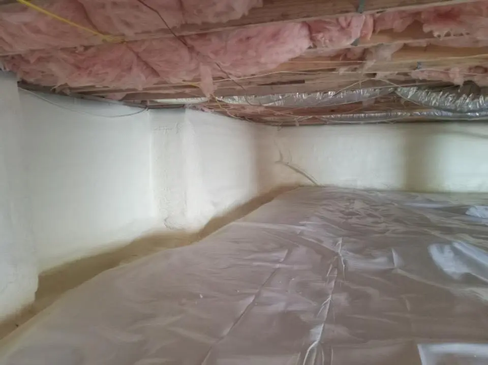 Crawl space encapsulation with closed-cell spray foam for Roof Waterproofing in Mount Hood Villages